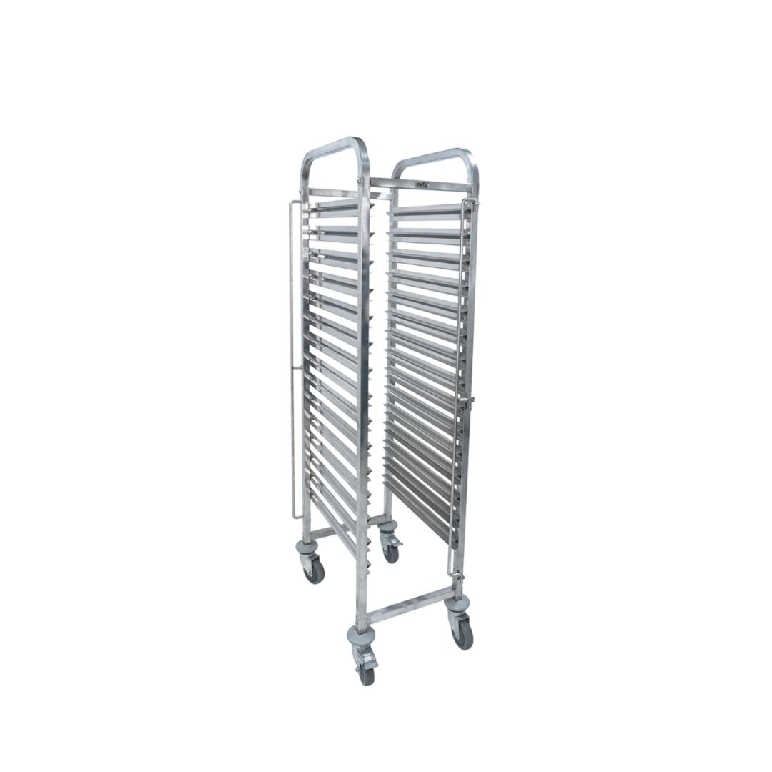 Gastronom Trolly Stainless Steel untuk menyimpan makanan, nasi yang panas setelah