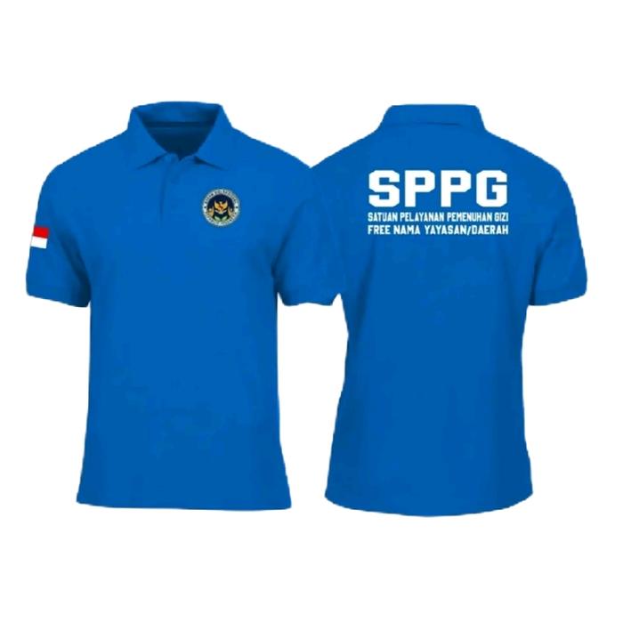 Kaos Berkerah SPPG untuk 47 Orang Relawan Dapur